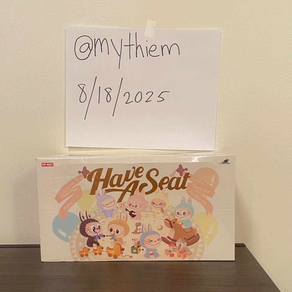Have A Seat - Set of 6 Blind Boxes - 100% Authentic from Popmart